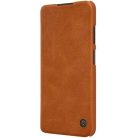Samsung Galaxy A03S Nillkin Qin bőr fliptok barna