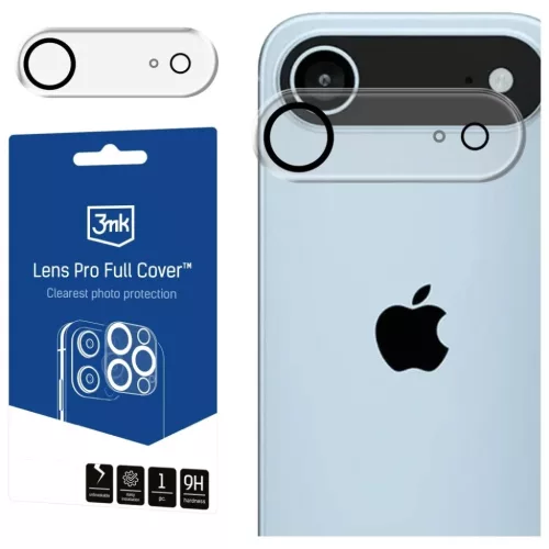 Apple iPhone 17 Air 3MK Lens Pro FullCover kamera lencsevédő üvegfólia