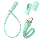 Baseus Bracelet USB Type-C kábel 5A 22 Cm Világoszöld