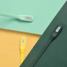 Baseus Bracelet USB Type-C kábel 5A 22 Cm Világoszöld
