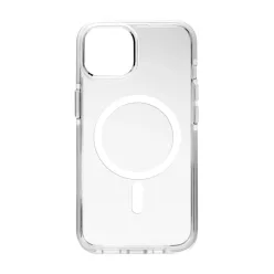   Puro PC+TPU+TPE tok beépített mágnesekkel "LITE MAG PRO" iPhone 15-höz, fehér színű tok