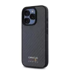 Red Bull Carbon Fényes Logó MagSafe tok iPhone 16 Pro Fekete