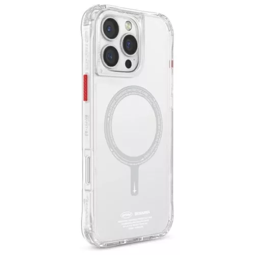 Skinarma Saido iPhone 16 Pro 6.3" Mágneses Töltés átlátszó tok