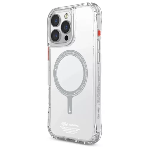 Skinarma Saido iPhone 16 Pro 6.3" Mágneses Töltés átlátszó tok