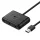 Ugreen USB 3.0 OTG elosztó 4x USB fekete (20290)