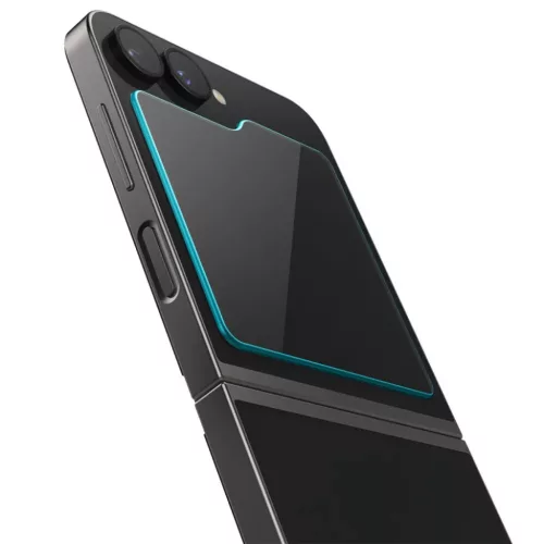 Spigen Glas.tR EZ Fit edzett üveg Samsung Galaxy Z Flip 6-hoz - 2 db üvegfólia