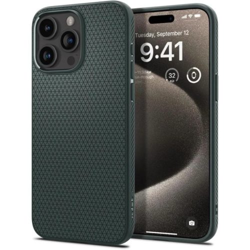 Spigen LIQUID AIR IPHONE 15 PRO MAX ABYSS GREEN tok