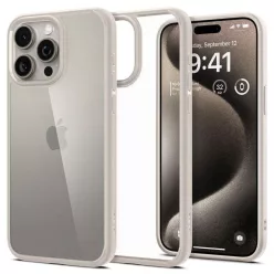 IPHONE 16 Pro természetes titán SPIGEN Liquid Air tok