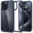 iPhone 16 Pro sötétkék SPIGEN Liquid Air tok