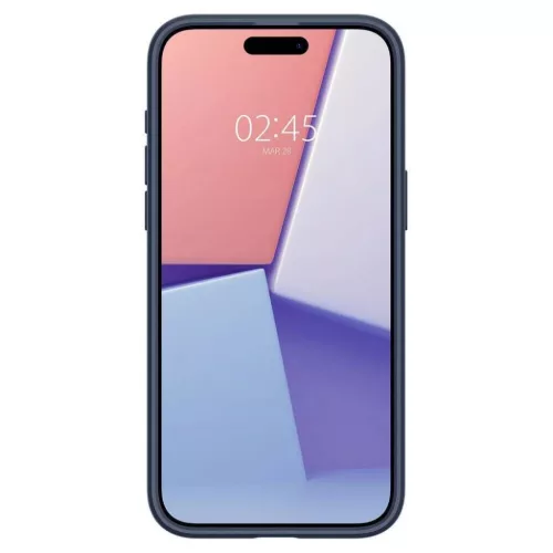 iPhone 16 Pro sötétkék SPIGEN Liquid Air tok