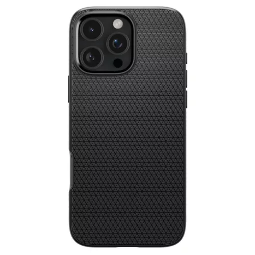 Iphone 16 Pro Matt Fekete Spigen Liquid Air Tok