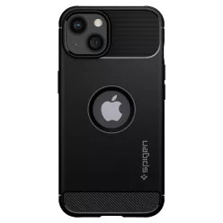 iPhone 13 Spigen Rugged Armor tok matt fekete