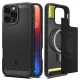 iPhone 16 Pro Matt Fekete Spigen Strapabíró Páncél Magsafe tok