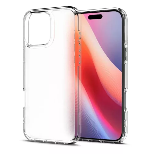 iPhone 16 Pro Átlátszó Fagyasztott Spigen Ultra Hybrid tok