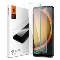  Edzett Üveg Spigen Glas.tr Slim 2-pack Galaxy XCover 7 / 7 Pro Átlátszó üvegfólia