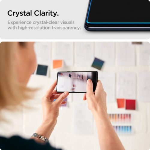 Edzett Üveg Spigen Glas.tr Slim 2-pack Galaxy XCover 7 / 7 Pro Átlátszó üvegfólia