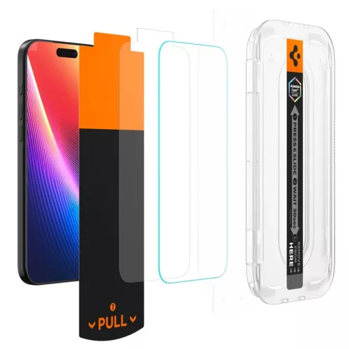 iPhone 17 Air Spigen Glas.tr "Ez Fit Pro" Privát üvegfólia