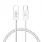 Tech-Protect UltraBoost Classic USB-C / USB-C PD kábel 60W 3A 1m - fehér