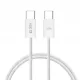 Tech-Protect UltraBoost Classic USB-C / USB-C PD kábel 60W 3A 1m - fehér