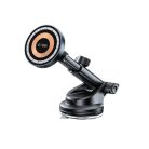 Tech-protect Mm15w-v5 Magnetikus Magsafe Műszerfalra és Szellőzőrácsra Rögzíthető Autós Telefontartó Vezeték Nélküli Töltő 15w Fekete