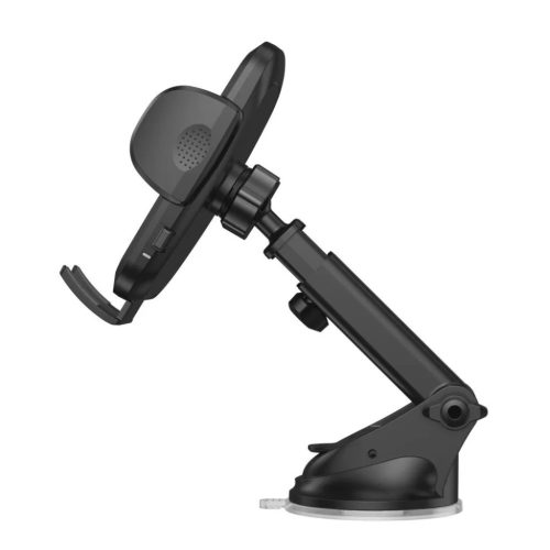 Tech-Protect CM15W-V1 autós telefontartó 15W-os vezeték nélküli töltővel műszerfalra / szellőzőrácsra - fekete