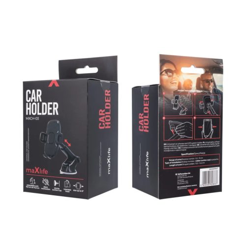 Maxlife autós tartó MXCH-03 fekete