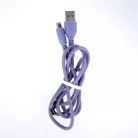 Maxlife MXUC-04 kábel USB - USB-C 1,0 m 3A ibolya