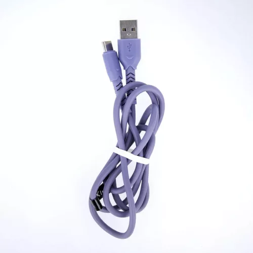 Maxlife MXUC-04 kábel USB - USB-C 1,0 m 3A ibolya