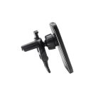 Forever autós telefontartó légbefúvóra MACH-100 mágneses vezeték nélküli töltéssel fekete 15W