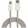 Maxlife MXUC-06 kábel USB-C - Lightning 1,0 m 20W szürke nylon