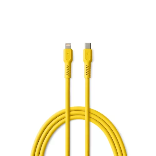 COLORUM kábel USB-C - Lightning 1,8m 2,4A CK12-CL-05 xSárga
