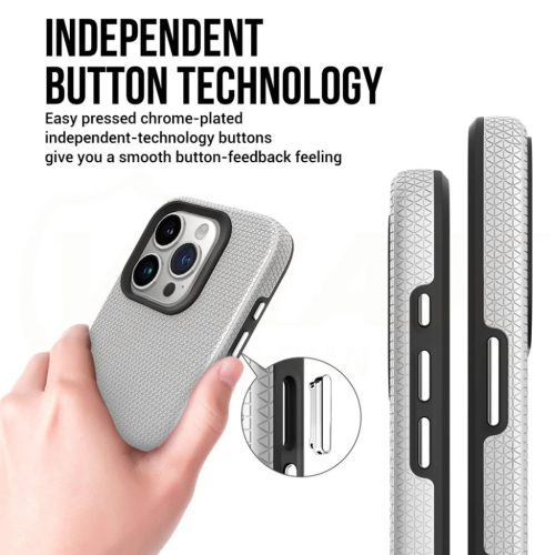 Vmax Triangle tok Samsung Galaxy A15 4G / A15 5G ezüst