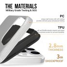 Vmax Triangle tok Samsung Galaxy A15 4G / A15 5G ezüst