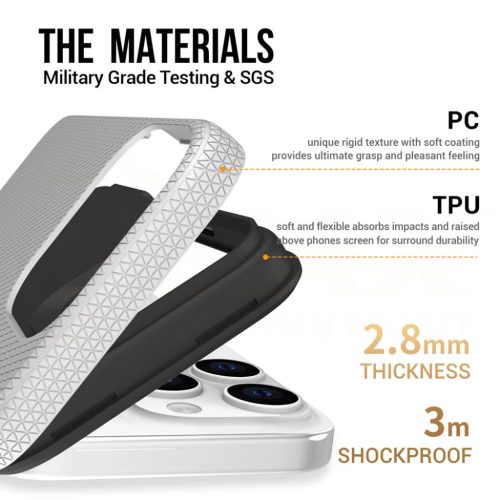 Vmax Triangle tok Samsung Galaxy A15 4G / A15 5G ezüst