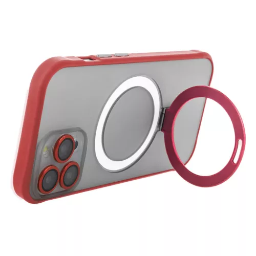 iPhone 15 Plus tok Ring Secure Mag piros