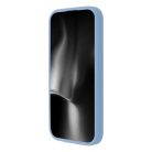 Soft Touch mágneses tok iPhone 15 Pro Max 6,7" pasztell kék tok