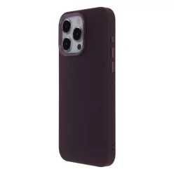 Satin Elegant tok iPhone 11 bordó tok