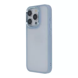 Satin Elegant Matt tok iPhone 11 kék tok