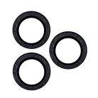 Lencsevédő üveg iPhone 15 Plus 6,7" fekete csillogó (2 db)