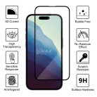 Vmax 9D üvegfólia iPhone 15 Plus 6,7"-hoz