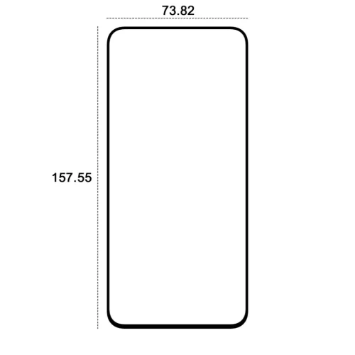 Etteri edzett üveg 9D Samsung Galaxy A55 5G-hez üvegfólia