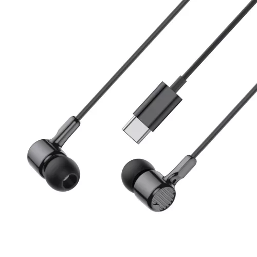 XO vezetékes fülhallgató EP81 USB-C fekete