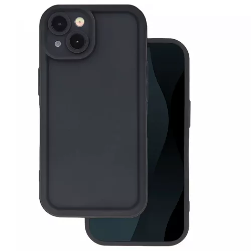 Rim TPU tok iPhone 16 Plus 6,7"-hez fekete