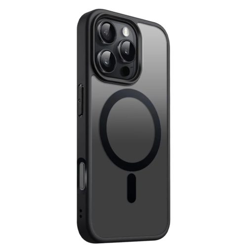 Satin Matt Mag Samsung Galaxy A14 4G / A14 5G tok fekete