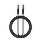 BWOO 30W Fonott USB-C - Lightning kábel, 3 m