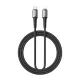 BWOO 30W Fonott USB-C - Lightning kábel, 3 m