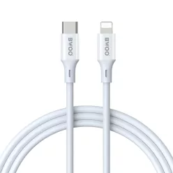   BWOO 27W USB-C – Lightning kábel, ABS ház + TPE bevonat, 2M