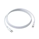 BWOO 27W USB-C – Lightning kábel, ABS ház + TPE bevonat, 2M
