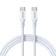 BWOO 60W USB-C - USB-C kábel, TPE + ABS 2 m