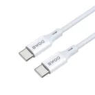 BWOO 60W USB-C - USB-C kábel, TPE + ABS 2 m